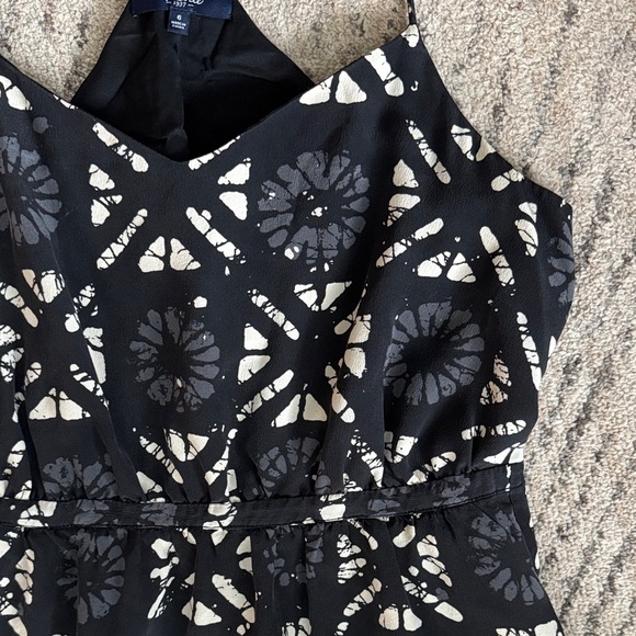 Madewell Black and White Mini Dress - Picture 4 of 10